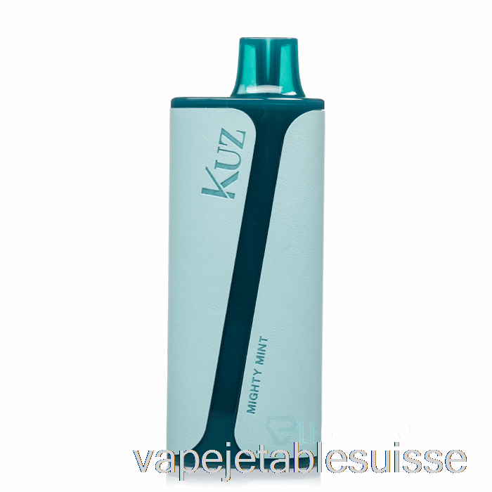 Vape Suisse Kuz 9000 Jetable Menthe Puissante
